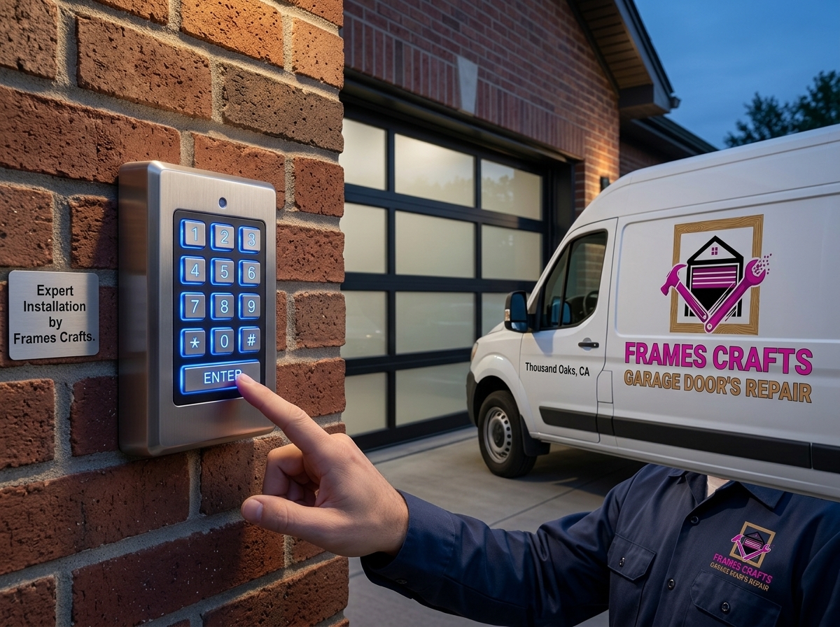 Garage Door Keypad Installation in Thousand Oaks