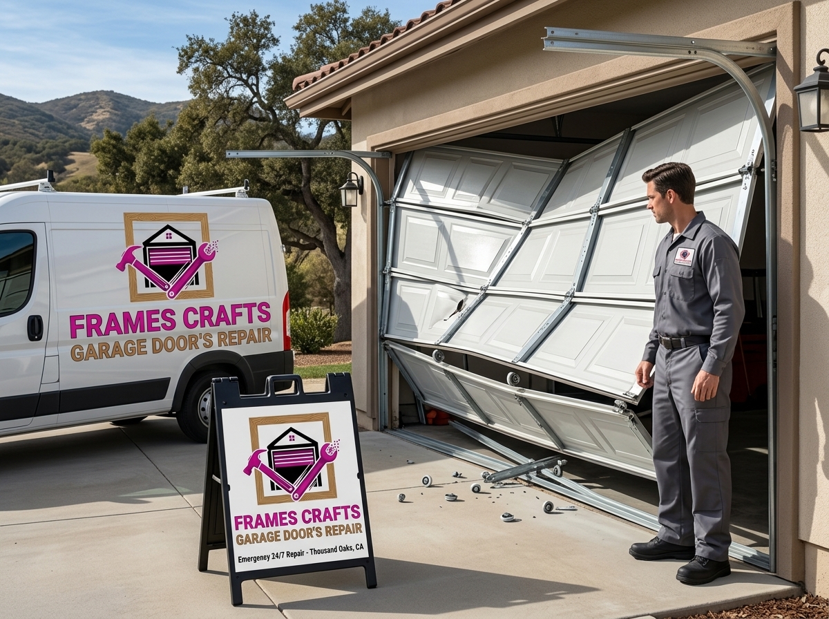 Off Track Garage Door Repair in Thousand Oaks