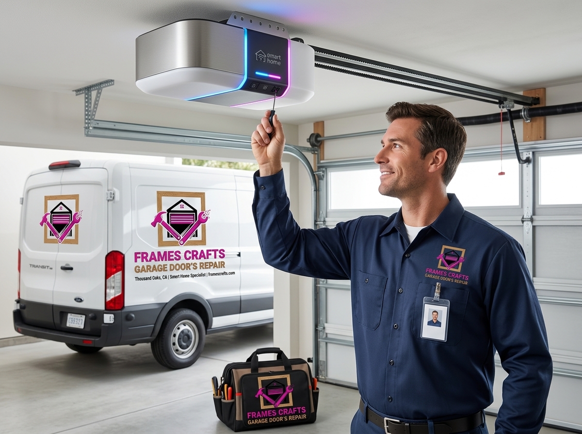 Smart WiFi Garage Door Opener in Thousand Oaks